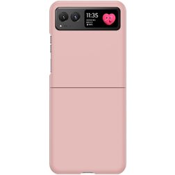 Mobigear Colors Coque Motorola Razr 40 Coque arrière Rigide - Rose pastel
