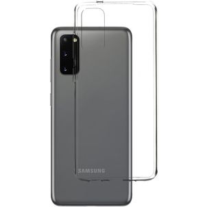 Mobiparts Classic Coque Transparente Samsung Galaxy S20 Coque arrière en TPU Souple - Transparent