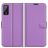 Mobigear Classic Housse Wiko Power U20 Etui Porte-Monnaie - Violet
