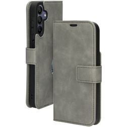 Mobiparts Classic Wallet Housse Samsung Galaxy A15 Etui Porte-Monnaie - Granite Grey