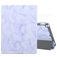 Mobigear Tri-Fold Marble Coque iPad 8 (2020) Etui + Porte-crayon - Violet