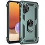 Mobigear Armor Ring Coque Samsung Galaxy A32 4G Coque arrière Rigide Anti-Chocs avec Anneau-Support - Vert