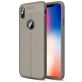 Mobigear Luxury Coque iPhone XS Max Coque arrière en TPU Souple - Gris
