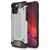 Mobigear Outdoor Coque iPhone 12 Coque arrière Rigide Anti-Chocs - Argent