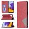 Mobigear Rhombus Slim Housse Samsung Galaxy A22 5G Etui - Rouge