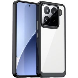 Mobigear Crystal Coque Xiaomi 15 Pro Coque arrière Rigide - Noir
