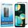 Mobigear Premium Wiko View 4 Verre trempé Protection d'écran - Compatible Coque - Noir