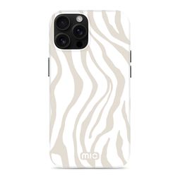 MIO Coque iPhone 16 Pro Max MagSafe Coque arrière Rigide - Sandy Zebra