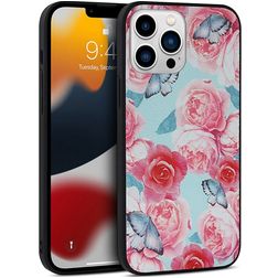 Mobigear Flowers Coque iPhone 14 Plus Coque arrière Rigide - Model 3