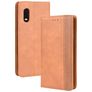 Mobigear Sensation Housse Samsung Galaxy Xcover Pro Etui Porte-Monnaie - Cognac