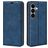 Mobigear Retro Slim Samsung Galaxy S26 Étui Portefeuille - Bleu foncé