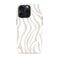 MIO iPhone 15 Pro MagSafe Plastique rigide Coque arrière - Sandy Zebra