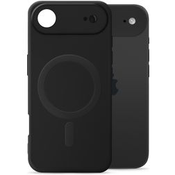 My Style Protective Flex Coque iPhone Air MagSafe Coque arrière en TPU Souple - Noir