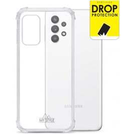 My Style Protective Flex Coque Transparente Samsung Galaxy A32 5G Coque arrière en TPU Souple Anti-Chocs - Transparent