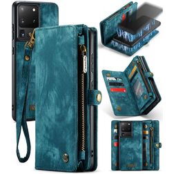 Caseme 008 Housse Samsung Galaxy S20 Plus Etui avec Coque Détachable Porte-Monnaie - Vert