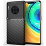 Mobigear Groove Coque Huawei Mate 30 Pro Coque arrière en TPU Souple - Noir