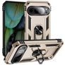 Mobigear Armor Ring Coque Google Pixel 9 Coque arrière Rigide Anti-Chocs avec Anneau-Support - Or