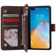 Mobigear Zipper Housse Huawei P40 Etui Porte-Monnaie - Marron