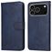 Mobigear Wallet Housse iPhone 17 Pro Etui Porte-Monnaie - Bleu