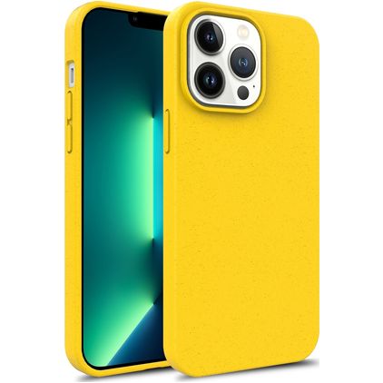 Mobigear Bio Coque iPhone 15 Plus Coque arrière en Eco-Friendly - Jaune