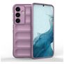 Mobigear Bumpy Coque Samsung Galaxy S24 Coque arrière en TPU Souple - Violet