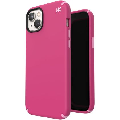Speck Presidio2 Pro iPhone 14 Plus MagSafe Plastique rigide Coque arrière Antichoc - Rose