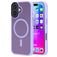 Mobiparts Hardcover Coque iPhone 17 MagSafe Coque arrière Rigide - Satin Lila