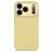 Decoded Coque iPhone 17 Pro Coque arrière en Silicone - Yuma Yellow