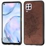 Mobigear Mandala Coque Huawei P40 Lite Coque arrière Rigide - Marron