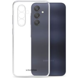 Mobilize Gelly Coque Transparente Motorola Moto G55 Coque arrière en TPU Souple - Transparent