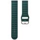 Mobigear Bumpy Bracelet Silicone Smartwatch Fermeture boucle ardillon - Connexion universelle de 20 mm - Vert