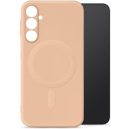 My Style Protective Flex Coque Samsung Galaxy A16 MagSafe Coque arrière en TPU Souple - Soft Pink