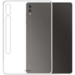 Mobilize Gelly Coque Samsung Galaxy Tab S9 Plus Coque arrière en en TPU Souple - Transparent