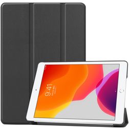 Mobigear Tri-Fold Coque iPad 8 (2020) Etui - Noir