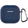 Mobigear Colors Coque Apple AirPods 4 Coque en Silicone Souple - Bleu