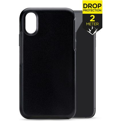Mobilize Extreme Tough iPhone XS Max Plastique rigide Coque arrière Antichoc - Noir