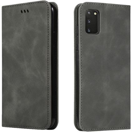 Mobigear Retro Slim Housse Samsung Galaxy S20 Etui Porte-Monnaie - Gris