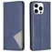 Mobigear Rhombus Slim Housse iPhone 16 Pro Etui - Bleu