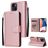Mobigear Wallet Housse iPhone 14 Etui Porte-Monnaie - Rose doré