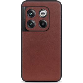 Mobigear Excellent Coque OnePlus 10T Coque arrière Rigide - Marron