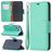 Mobigear Excellent Housse iPhone 12 Pro Etui Porte-Monnaie - Turquoise