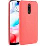 Mobigear Croco Coque Xiaomi Redmi 8A Coque arrière Rigide - Rouge