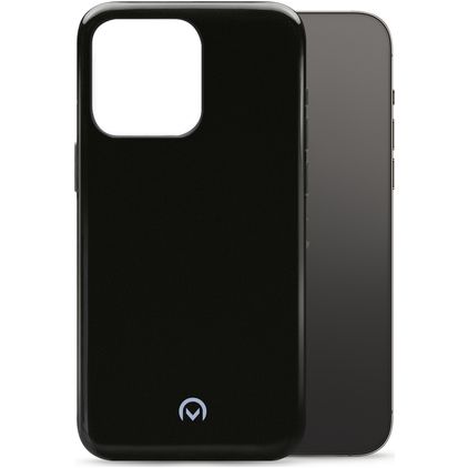 Mobilize Gelly Coque iPhone 14 Pro Max Coque arrière en TPU Souple - Noir