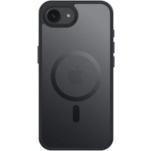 Valenta Frost MagSafe Coque iPhone 16e MagSafe Coque arrière Rigide - Noir