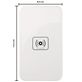 Mobigear Plateau - Chargeur Qi Wireless 5W 1A - Blanc