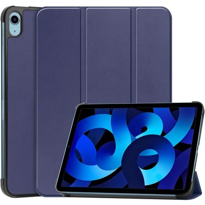Mobigear Tri-Fold Coque iPad 10 (2022) Etui - Dark Blue