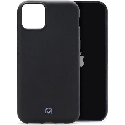 Mobilize Rubber Gelly iPhone 12 Mini TPU souple Coque arrière - Matt Black
