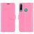 Mobigear Classic Housse Huawei P40 Lite E Etui Porte-Monnaie - Magenta
