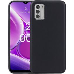 Mobigear Basics Coque Nokia G42 Coque arrière en TPU Souple - Noir