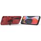 Mobigear Armor Ring Coque Xiaomi Mi 10 Coque arrière Rigide Anti-Chocs avec Anneau-Support - Rouge